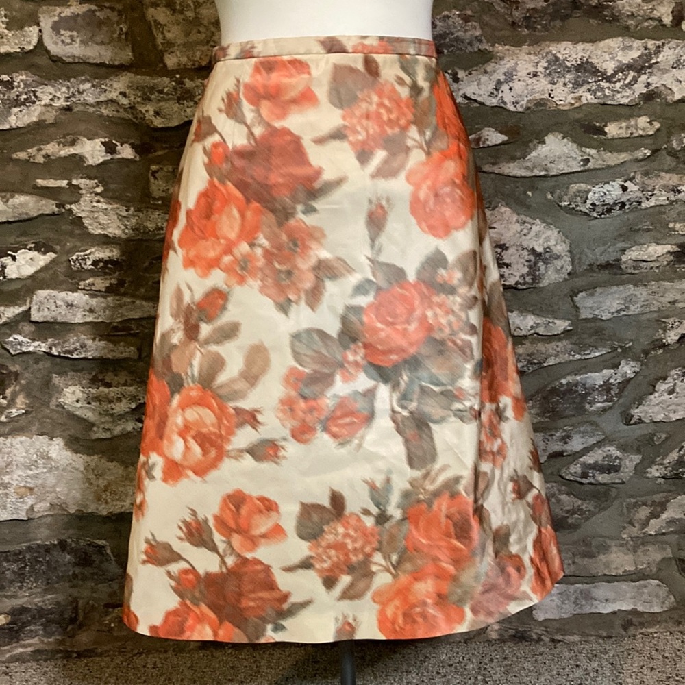 Moschino Cheap and Chic blurred print skirt